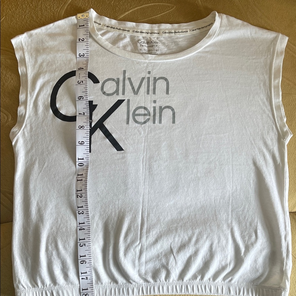 Calvin Klein White Muscle Tee